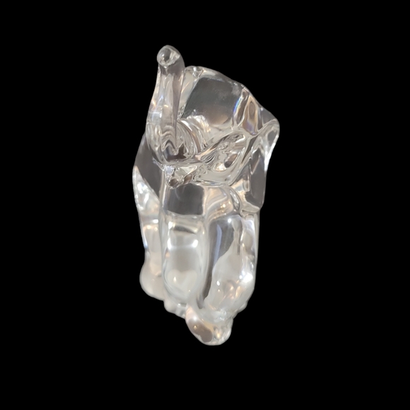 Lenox Fine Crystal Elephant Figurine Vintage - Picture 4 of 8